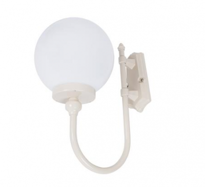LISBON WALL BRACKET 250MM OPAL E27 BEIGE